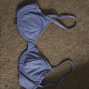 Sparkly Blue bikini top!